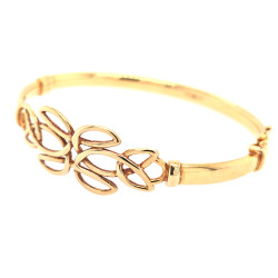 Pre Owned 9ct Hinged Bangle ZX28